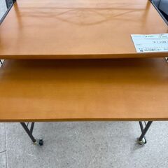 ★リユースのサカイ高崎店★TJ12559  パソコンラック 茶 H90×D45.5×W70 クリーニング済みの画像