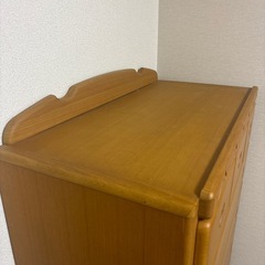 木製タンス 6段の画像
