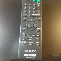 SONY DVDプレイヤーの画像