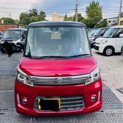 ‼️🅾️ SUZUKI SPECIA CUSTOM| H26 ⭕️ETC⭕️自動ブレーキ⭕️両面電動ドア⭕️ナビ⭕️テレビ⭕️シートヒーター⭕️バックカメラ⭕️車検2年間⭕️の画像