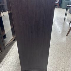 ★リユースのサカイ高崎店★TJ12562  収納棚 ダークブラウン H66×D22.5×W55 クリーニング済みの画像