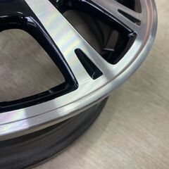 N-BOX純正 15インチ 4.5J +45 PCD100-4H 中古ホイール4本セット！ブラックポリッシュ！N-WGN、N-ONE、ゼスト、ライフなどにも！の画像