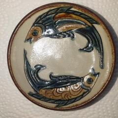 やちむん ◆金城吉彦◆小皿　魚紋の画像
