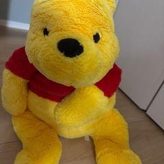プーさん　ディズニーランド　ぬいぐるみの画像
