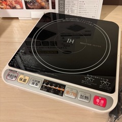 卓上IH調理器 IH-S1400 ガラストップタイプ　山善　の画像