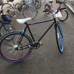 【ｼﾞｬﾝｸﾞﾙｼﾞｬﾝｸﾞﾙ金沢店】 POTIHO ロードバイク 28インチ    動作確認／クリーニング済みの画像