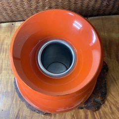 配送可能【漆器】時代物 平安象彦作 根来 砂金袋 花生 在銘 木箱付 九代 西村彦兵衛 天然木 漆芸 花器 花入 華道具 骨董 良品の画像