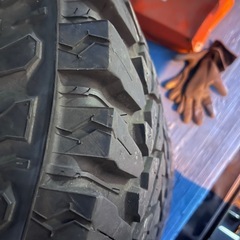 GEOLANDAR M/T G003 LT315/75R16マッドタイヤ4本　ホイールセットの画像
