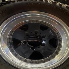GEOLANDAR M/T G003 LT315/75R16マッドタイヤ4本　ホイールセットの画像