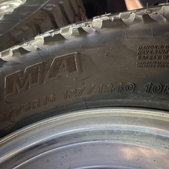 GEOLANDAR M/T G003 LT315/75R16マッドタイヤ4本　ホイールセットの画像
