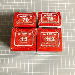 新品 トミカ 4セット シュリンク付きの画像