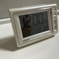 SEIKO TWIN-PA 電子置時計　電池おまけつきの画像