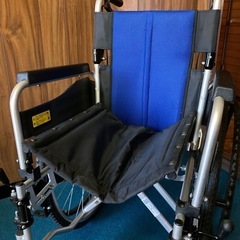多機能！車椅子（自走・アルミ）MiKi ウイング 　介助ブレーキ　背折れコンパクト BAL-3 の画像