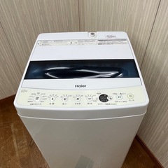 #4 お持ち帰り大特価!! Haier 2019年 5.5kg 全自動電気洗濯機 JW-C55D 色褪せありの画像
