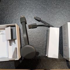＼お譲りします！／【箱あり！説明書付き】Chromecastの画像