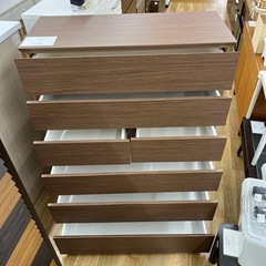 6段チェスト ニトリ クエス ブラウン のご紹介です！の画像