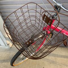 chou a la creme シティサイクル 自転車 ママチャリ 26インチ シマノ6段変速 中古品の画像