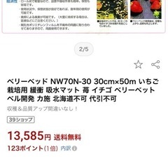 苺用マットの画像