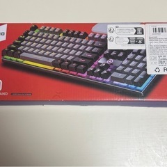 YINDIAO K500 ゲーミングキーボード USB 有線 RGBライト付き — 1600円 の画像
