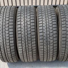 早い者勝ち２０２４年ダンロップ製冬タイヤ工賃込み１８５／７０Ｒ１４　４本セットの画像