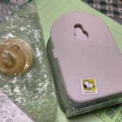 スヌーピー置き掛け時計の画像