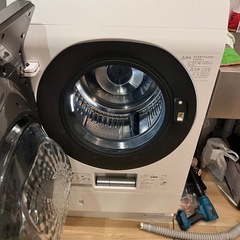 美品　シャープ　ドラム式洗濯乾燥機　ES-U111-TL 2020年購入　AI音声ガイダンス付き　ヒートポンプ式　の画像