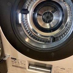 美品　シャープ　ドラム式洗濯乾燥機　ES-U111-TL 2020年購入　AI音声ガイダンス付き　ヒートポンプ式　の画像