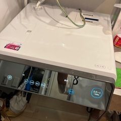 美品　シャープ　ドラム式洗濯乾燥機　ES-U111-TL 2020年購入　AI音声ガイダンス付き　ヒートポンプ式　の画像
