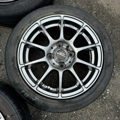 14インチ・タイヤホイールpcd100 4穴5.5jの画像