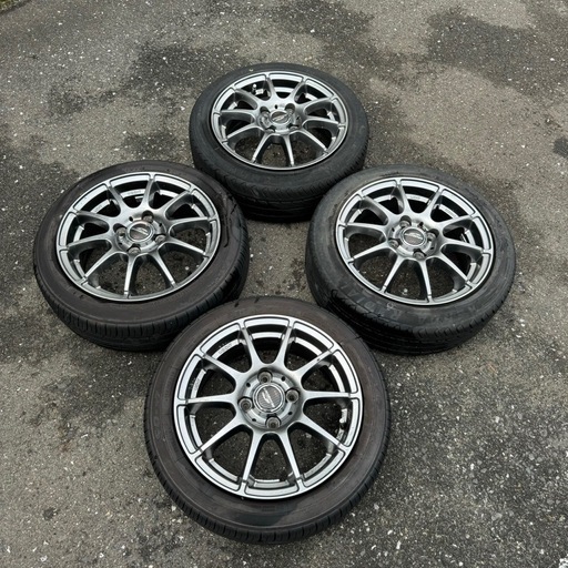 14インチ・タイヤホイールpcd100 4穴5.5j