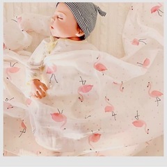 美品！綿100%のおくるみ　スワドル　2枚の画像