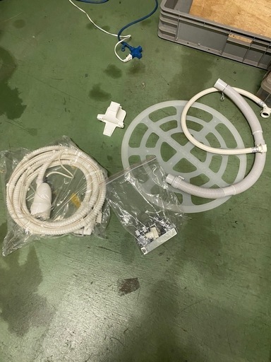 東○75 動作品  SHARP ES-W111-SRドラム式 洗濯機 2019年製 付属品完備 