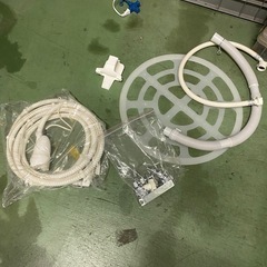 東○75 動作品  SHARP ES-W111-SRドラム式 洗濯機 2019年製 付属品完備 の画像