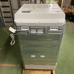 東○75 動作品  SHARP ES-W111-SRドラム式 洗濯機 2019年製 付属品完備 の画像