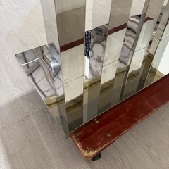 カッテランイタリア　大理石　ダイニングテーブルの画像