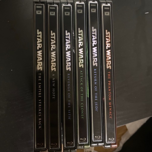 スターウォーズBlu-ray スチールブックセット (パー) 園田のDVD