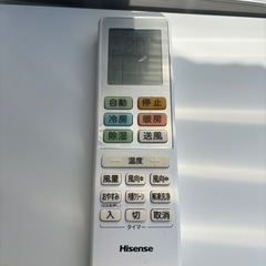 Hisense ハイセンスルームエアコンH8 HA-S22GE4-W 6畳～9畳の画像