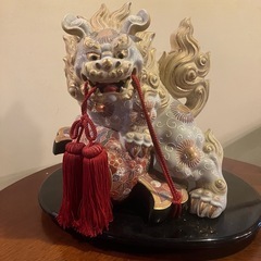 九谷焼　魔除け獅子　シーサーの画像