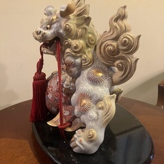 九谷焼　魔除け獅子　シーサーの画像
