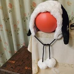 スヌーピーの被り物の画像