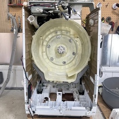 2019年式　分解洗浄　HITACHI BD-SG100CLドラム式洗濯機の画像