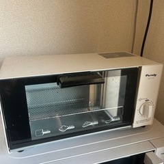 電子レンジ 21年製 オーブントースター付の画像