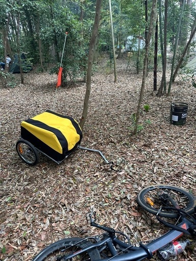 自転車トレーラー