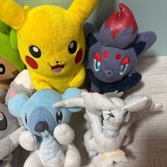 8/26まで ポケモン ぬいぐるみ まとめ売りの画像