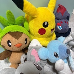 8/26まで ポケモン ぬいぐるみ まとめ売りの画像