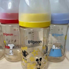 【お譲り先決まりました】Pigeon 哺乳瓶 6本セットの画像