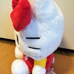 サンリオグッズ、BIG、ビッグぬいぐるみ ハローキティの画像