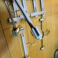 ズボン用ハンガー2種類11本の画像