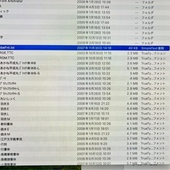 【フォント】Mac
の画像