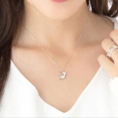 天使の卵 プラチナネックレスの画像